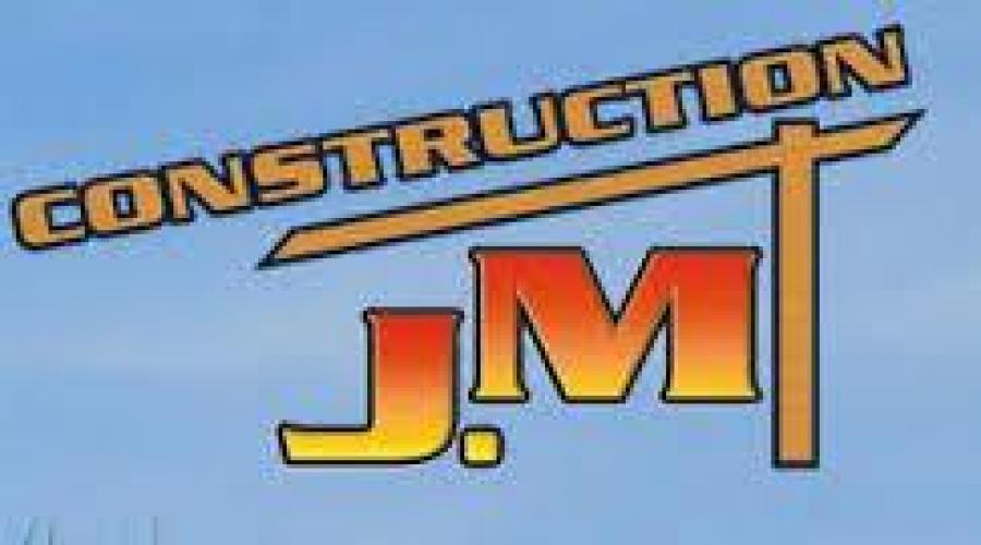 CONSTRUCTION JM. Logo